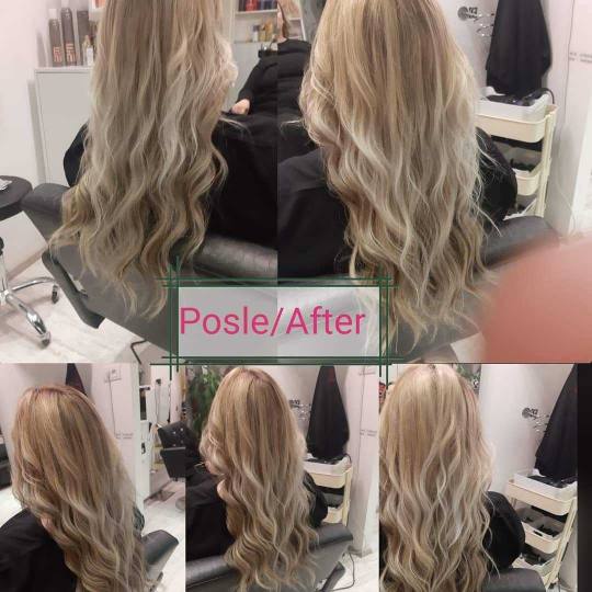Attitude hair salon #beograd Pramenovi