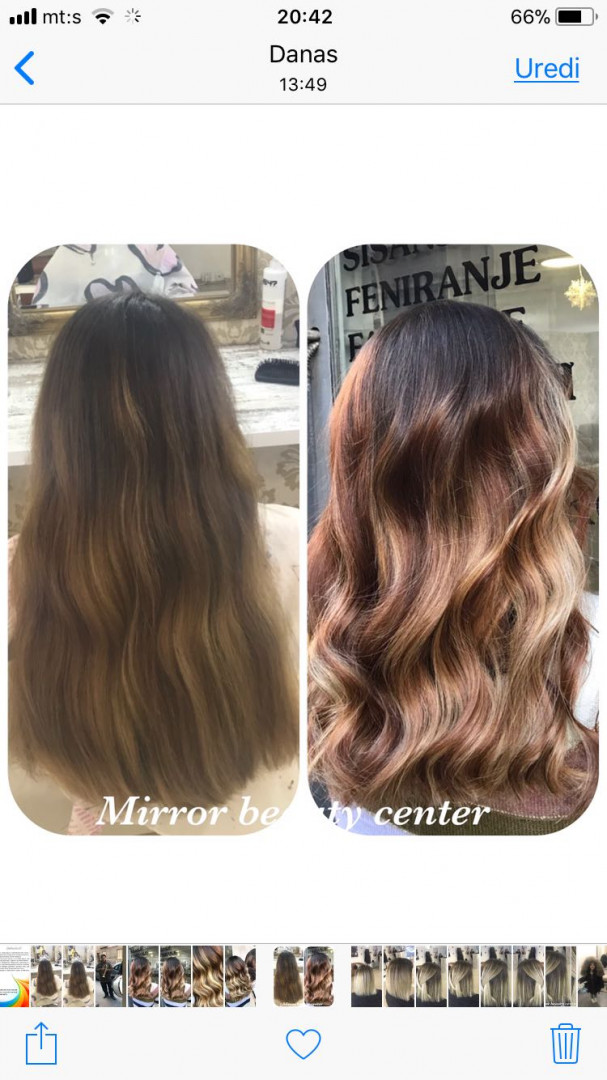 Mirror Beauty Centar #beograd Ombre, sombre, balayage