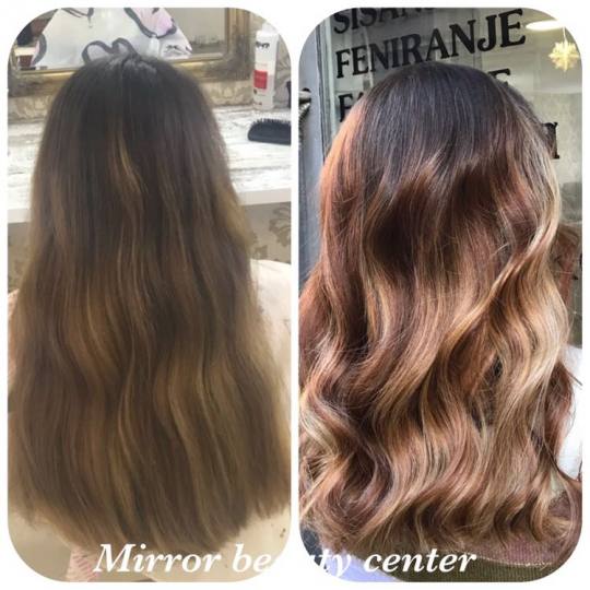 Mirror Beauty Centar #beograd Ombre, sombre, balayage