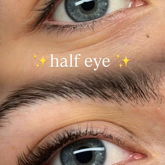 Metime lounge #beograd Nadogradnja trepavica Nadogradnja trepavica - half eye