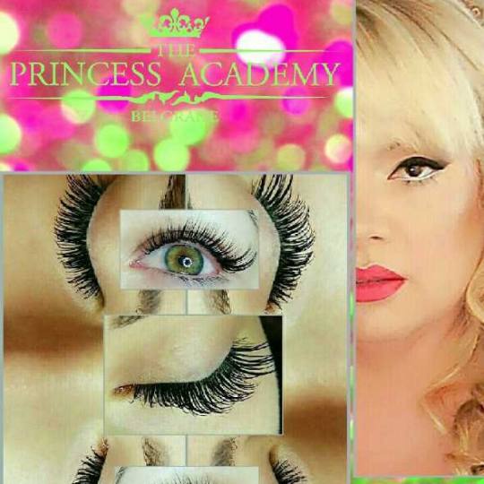 The Princess Academy #beograd Nadogradnja trepavica Nadogradnja svilenih trepavica - 1 na 1