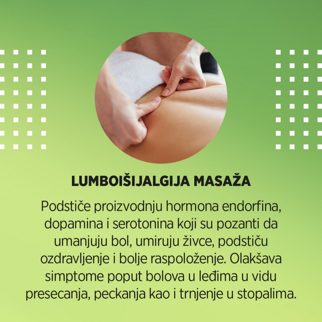 Balance Life #beograd Opšta masaža Lumboišijalgija - 30 minuta