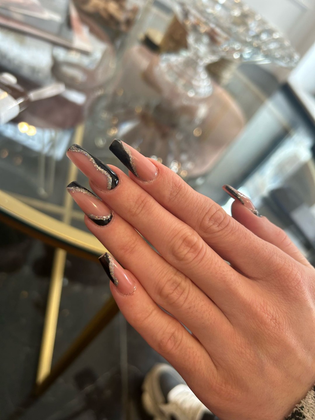 Esthetique Privé #beograd Izlivanje noktiju Izlivanje noktiju gelom - L dužina