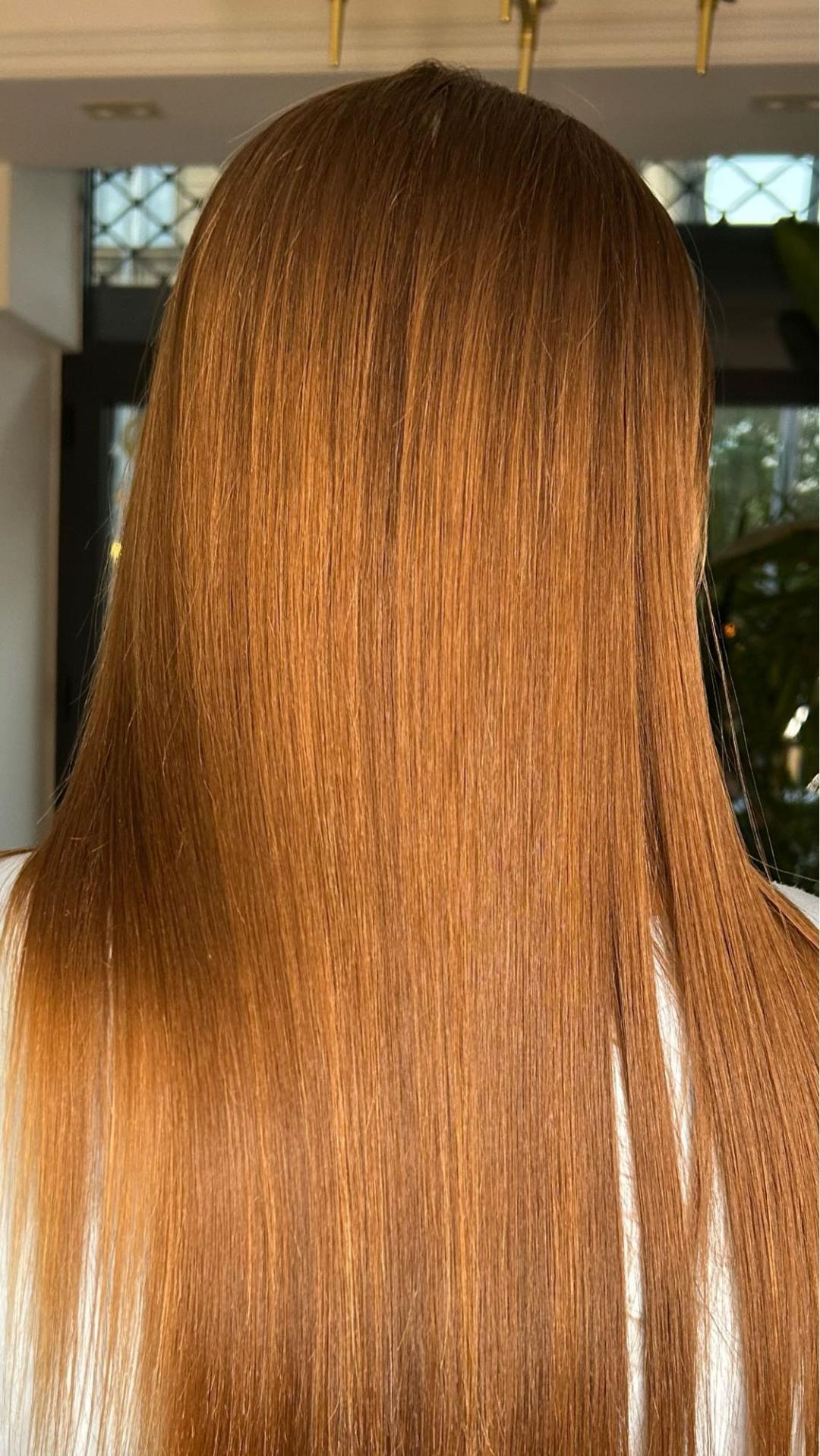 Esthetique Privé #beograd Keratinski tretmani Trajno ispravljanje kose MONPLATIN ( BEZ FORMALDEHIDA) - duga kosa