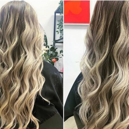SALON 26 - Dorćol #beograd Pramenovi Povrsinski pramenovi Površinski pramenovi na foliju - ekstra 