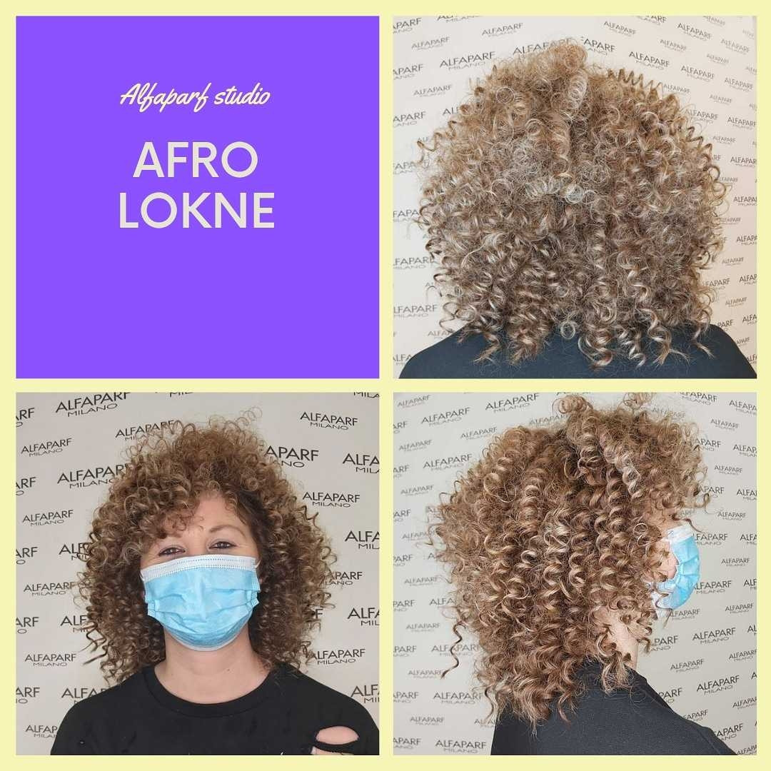 Alfaparf Studio #beograd Uvijanje, lokne i talasi Afro lokne - duga kosa