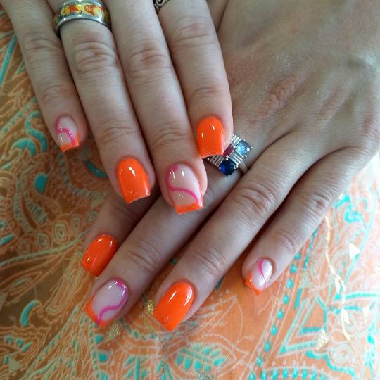 For my Nails #beograd Ojačavanje noktiju Manikir + ojačavanje prirodnih noktiju gelom - M dužina