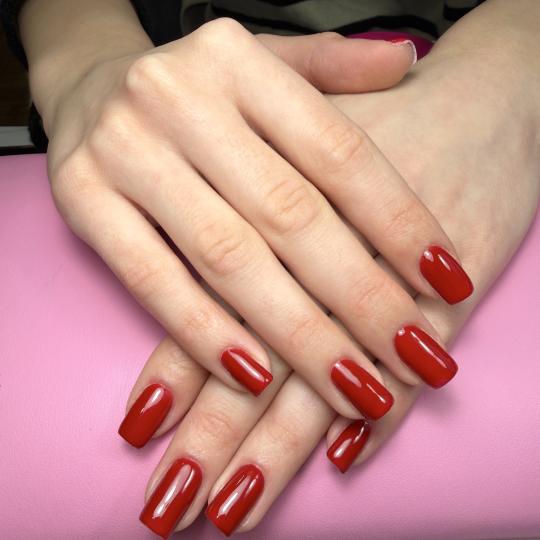 Beauty room Zvezdara #beograd Izlivanje noktiju Korekcija izlivanja noktiju gelom - S dužina