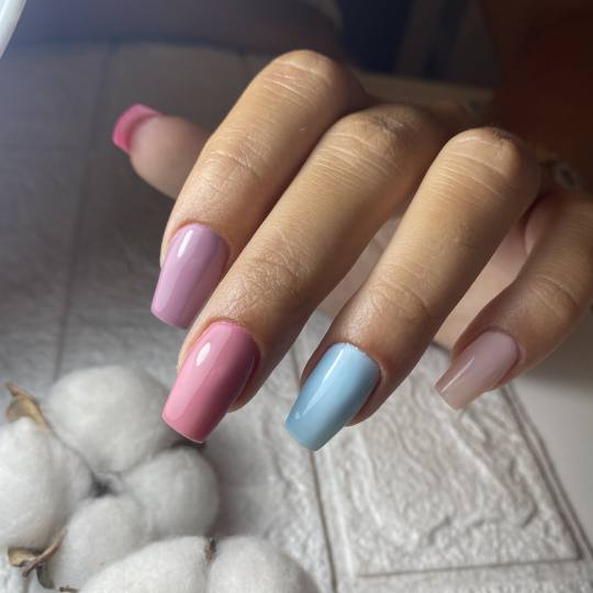 Monami beauty #beograd Ojačavanje noktiju Ojačavanje noktiju M - dužina
