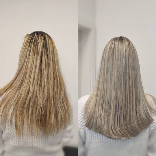 Infinity Hair #novisad Pramenovi Pramenovi Folija & Preliv - duga kosa