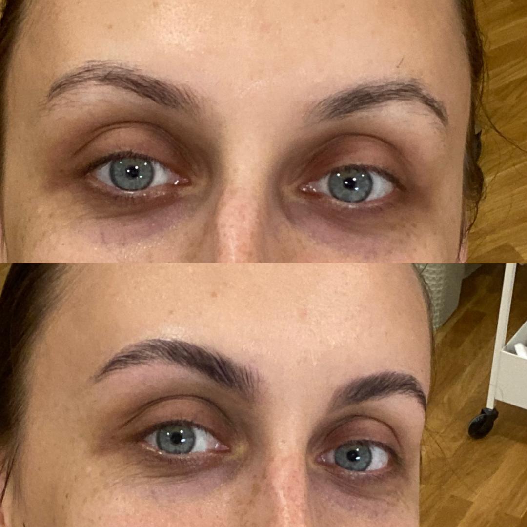 Ayva Nail Studio #beograd Obrve Brow lift + farbanje obrva