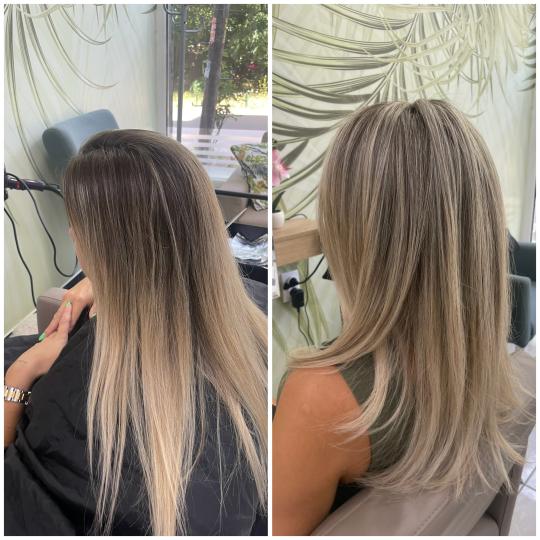 BeautyFull Studio Lepote #novisad Pramenovi Pramenovi full +feniranje- duga kosa Korekcija pramenova