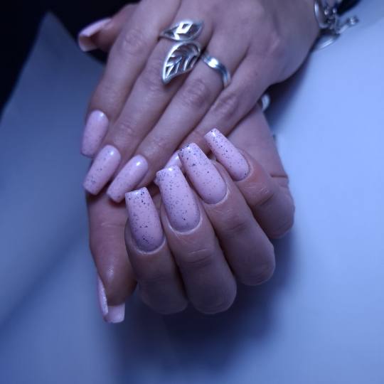 Princess beauty #nis Izlivanje noktiju Izlivanje noktiju gelom - L dužina