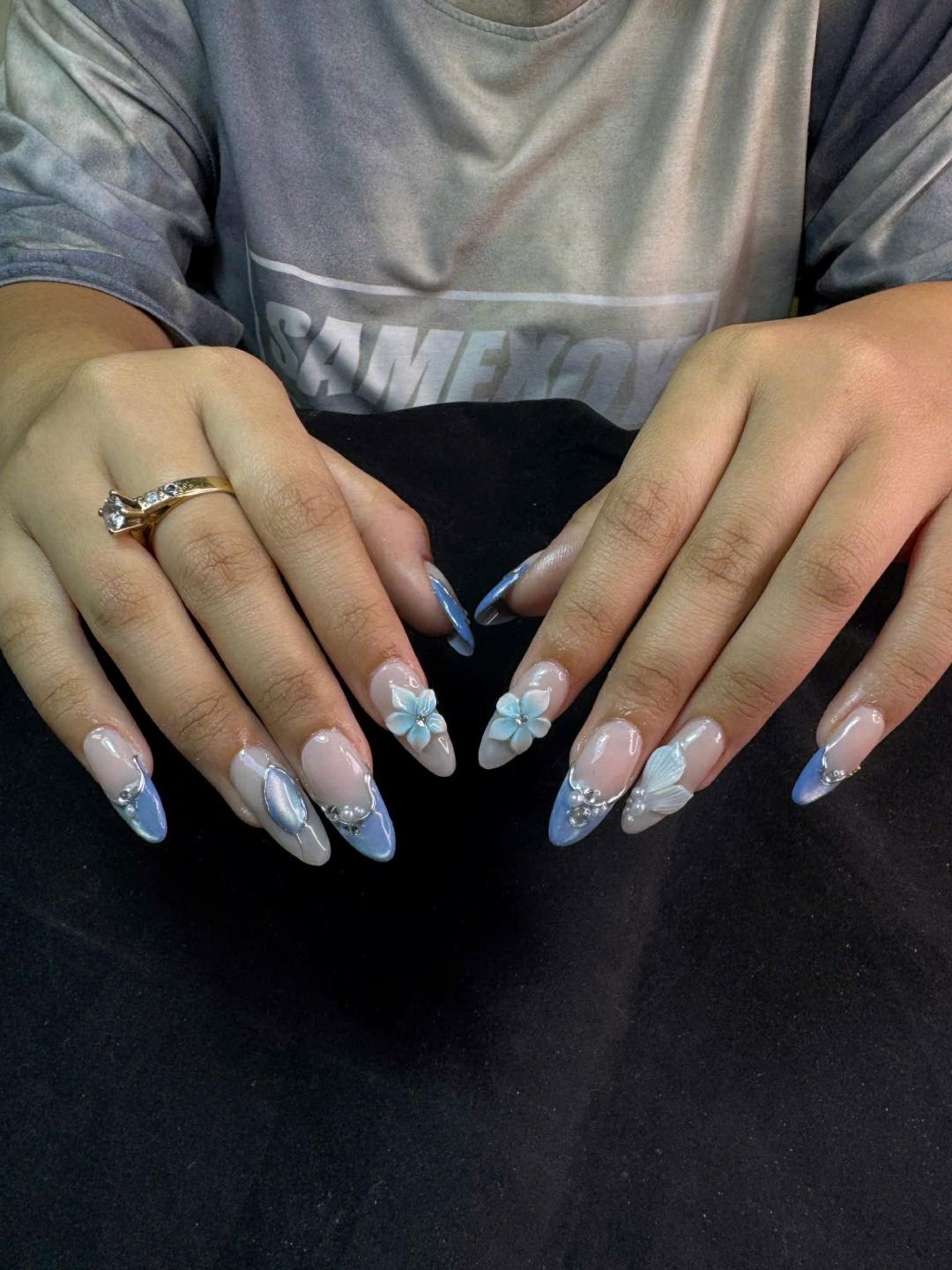 Saigon Beauty #novisad Izlivanje noktiju Izlivanje noktiju gelom - M dužina