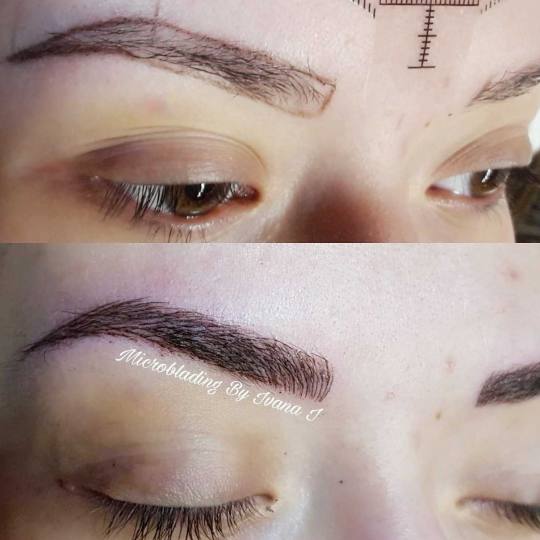 Eden #beograd Trajna šminka Microblading obrva Japansko iscrtavanje obrva