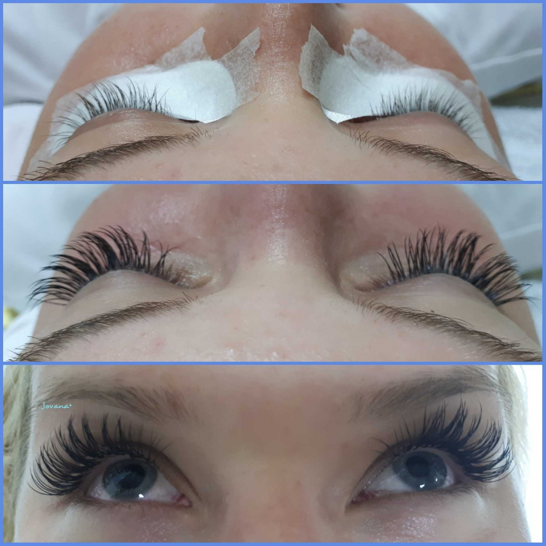 Nadogradnja svilenih trepavica - 1 na 1 - Jovana +, Beograd Nadogradnja trepavica Lice Nadogradnja trepavica, Beograd, Novi Beograd blokovi, Belville, Savski kej