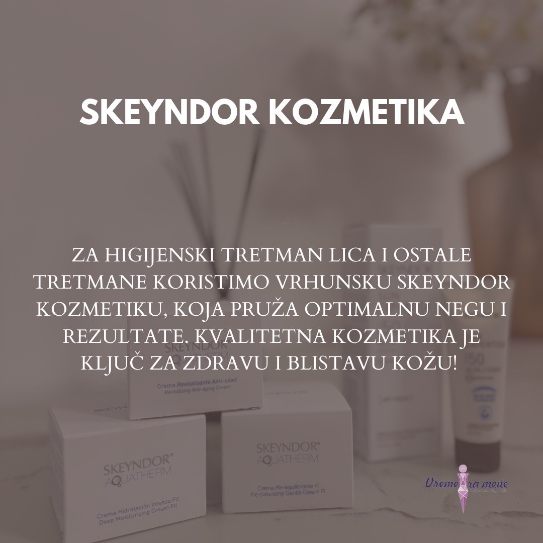 Vreme za mene #novisad Tretman lica Higijenski tretman lica + Oxygen tretman gratis