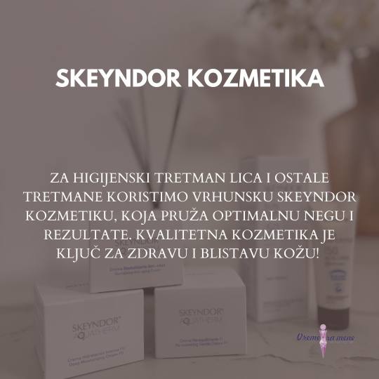 Vreme za mene #novisad Tretman lica Higijenski tretman lica + Oxygen tretman gratis
