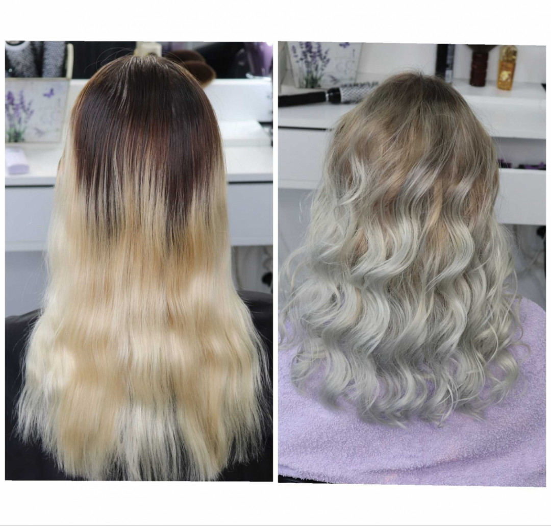 Balayage + preliv + feniranje + tretman kose - kosa srednje dužine - M Studio 0303, Novi Sad Ombre, sombre, balayage Frizerski saloni Ombre, sombre, balayage, Novi Sad, Sajmište, Detelinara, Banatić