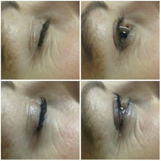 Look at me #beograd Trepavice Minival trepavica + farbanje trepavica pre i posle