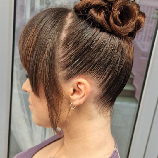 AN'REAL HAIR STUDIO #beograd Svečane i frizure za svadbu Svečana frizura - duga kosa
