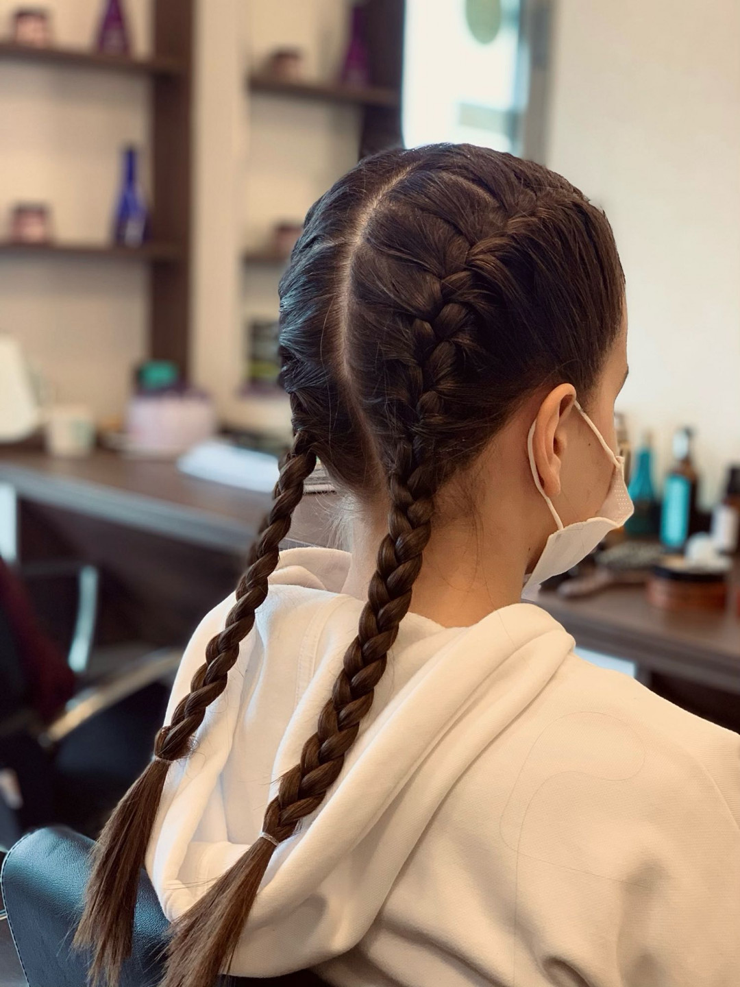 Salon Pirić #beograd Pletenice, kike, punđe Pletenica - komad