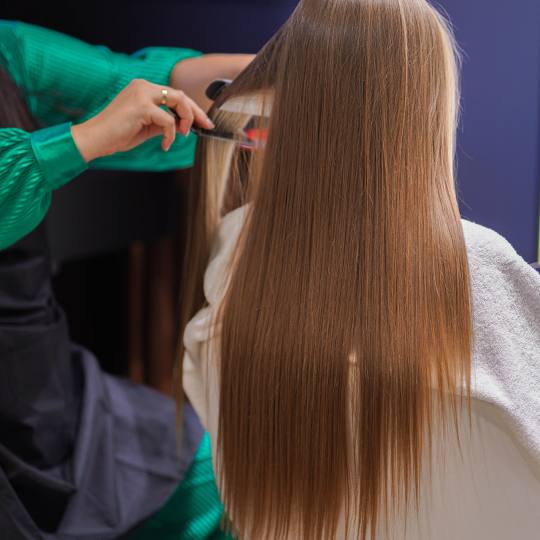 MN Beauty studio #beograd Feniranje i stilizovanje Feniranje na ravno - duga kosa