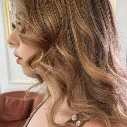 Esthetique Privé #beograd Ombre, sombre, balayage Balayage +preliv+ šišanje + feniranje
