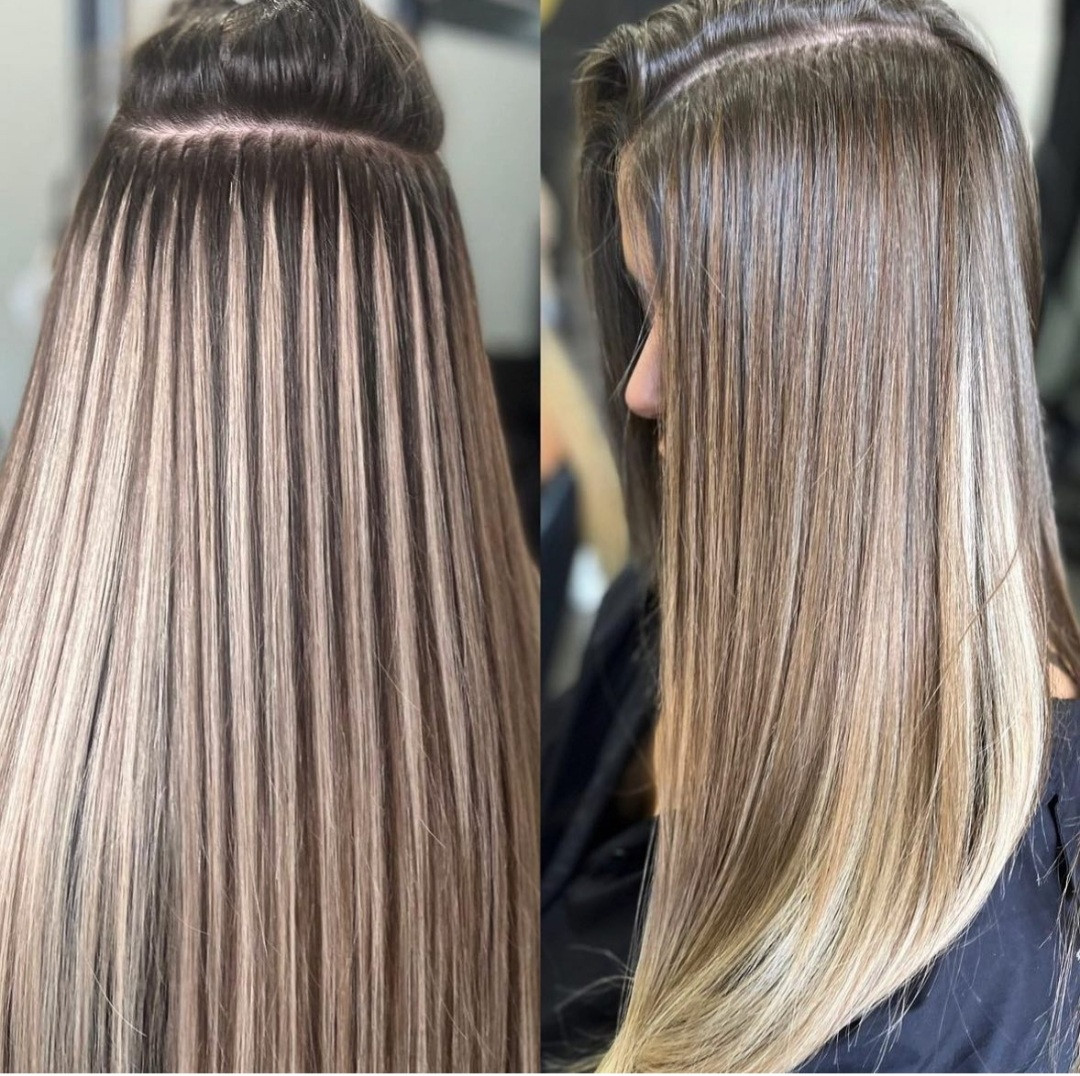 Esthetique Privé #beograd Nadogradnja kose Nadogradnja kose po pramenu - 70cm