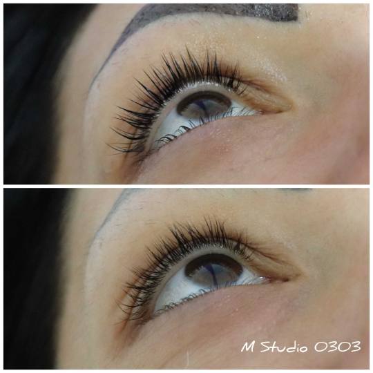 M Studio 0303 #novisad Trepavice Lash lift + farbanje trepavica + botox