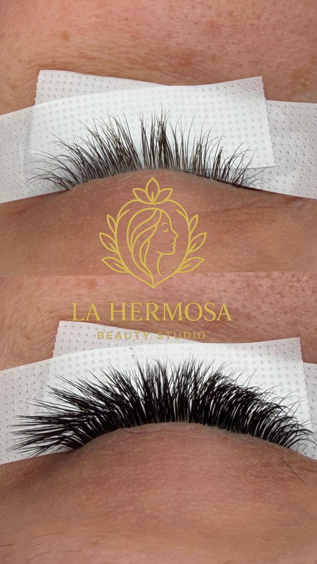 Nadogradnja svilenih trepavica - 2D - La Hermosa Beauty Studio, Beograd Nadogradnja trepavica Lice Nadogradnja trepavica, Beograd, Novi Beograd Ušće, Sava Centar