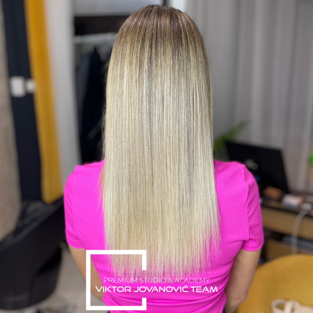 Pramenovi / balayage - duga kosa - Viktor Jovanović TEAM 2, Subotica Pramenovi Frizerski saloni Pramenovi, Subotica, Centar