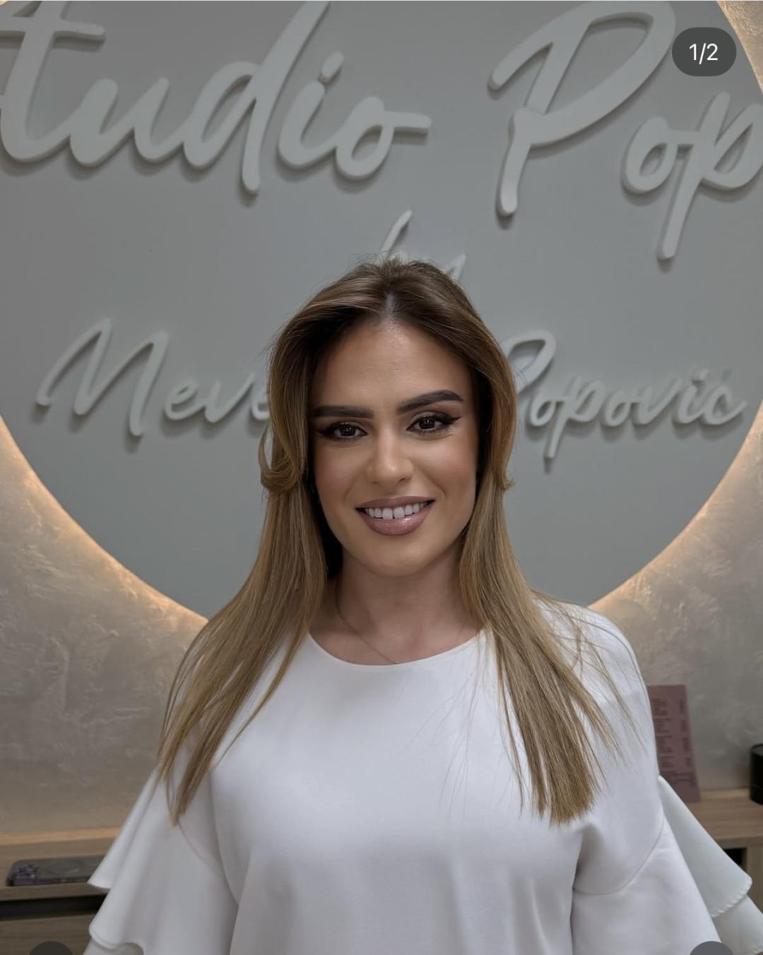 Profesionalno šminkanje - večernja šminka - Studio Popov, Beograd Make-up / šminkanje Lice Make-up / šminkanje, Beograd, Vračar, Čubura, Crveni krst