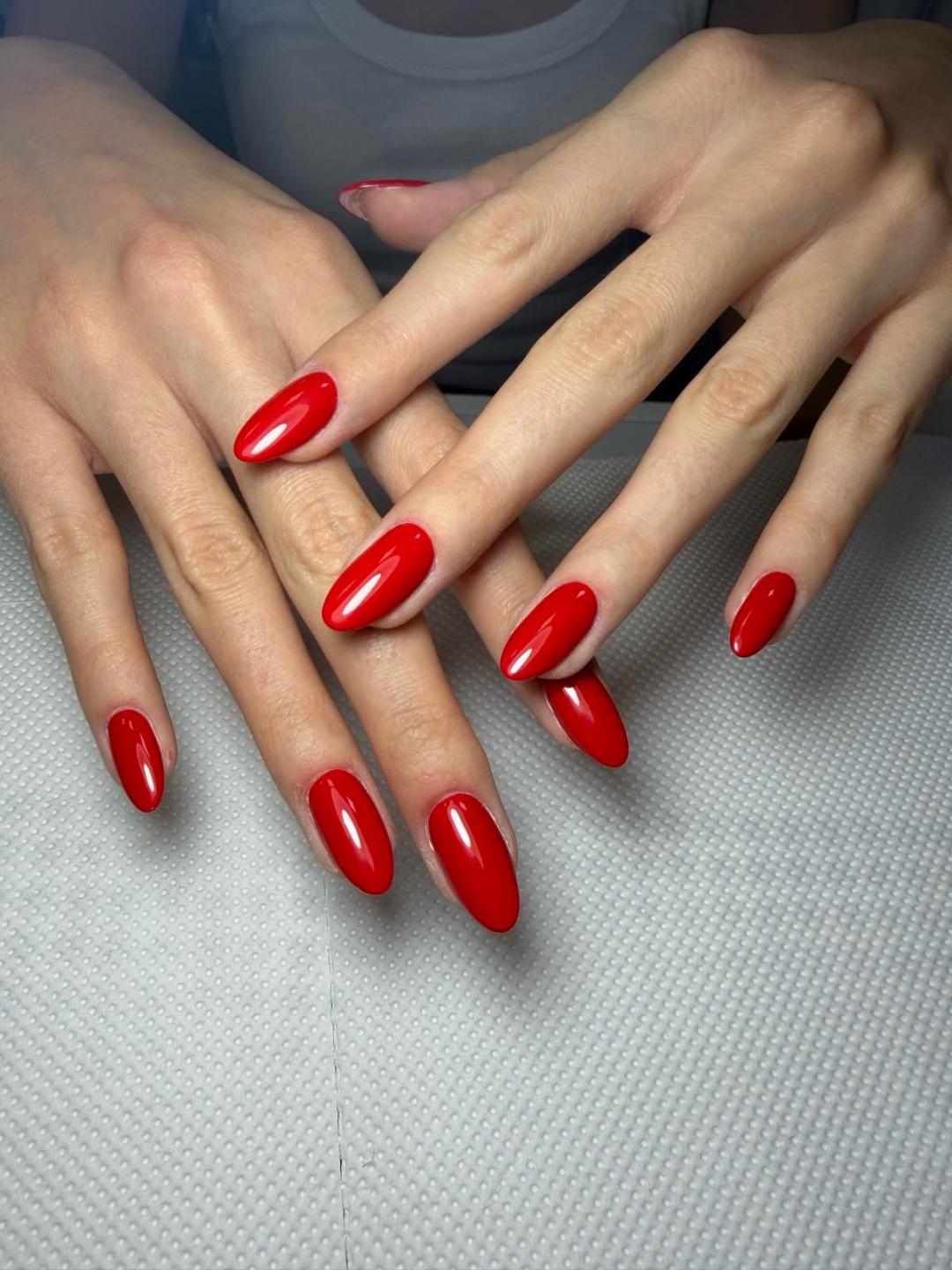 Sneža Nails #beograd Izlivanje noktiju Izlivanje noktiju gelom - M dužina