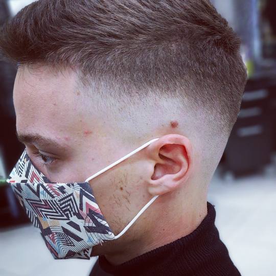 P&K #beograd Muško šišanje Muško šišanje fade - složeno