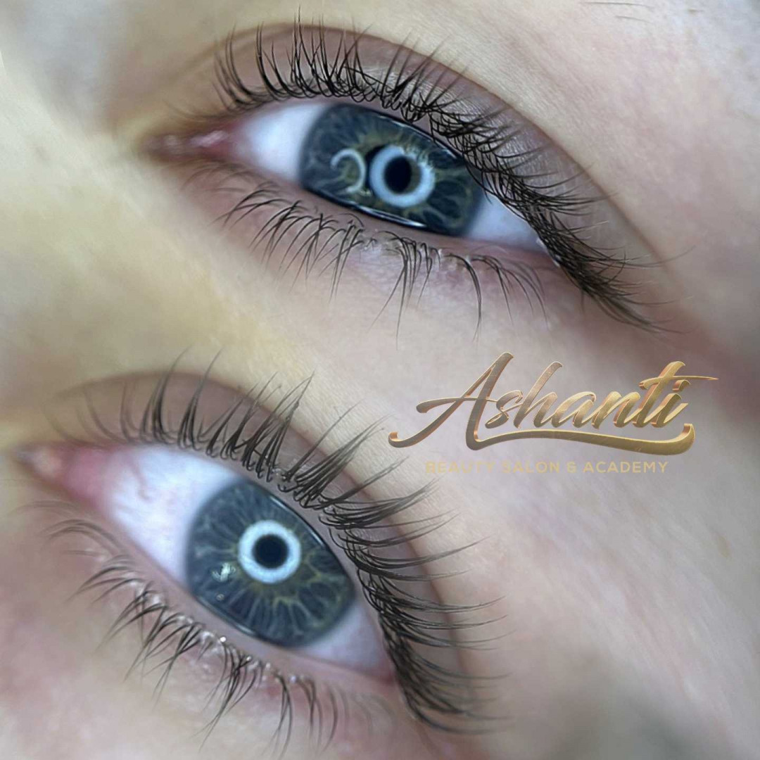 Ashanti Beauty Salon & Academy #beograd Trepavice Lash lift + farbanje trepavica