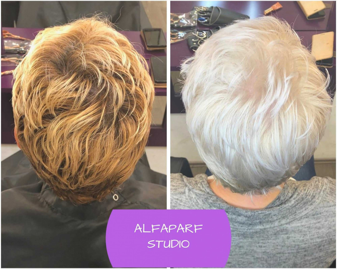 Alfaparf Studio #beograd Blajhanje kose Blajhanje - kratka kosa