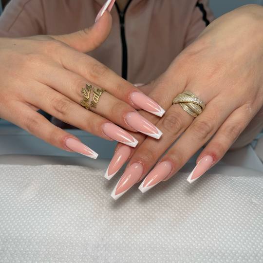 Sneža Nails #beograd Izlivanje noktiju Izlivanje noktiju gelom - XXL dužina