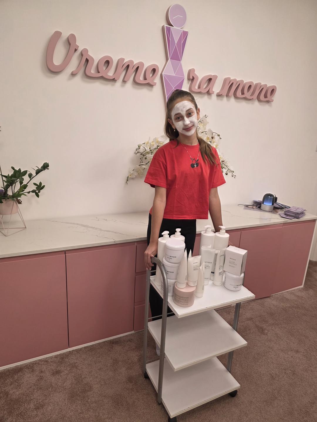 Beauty Vreme za mene #novisad Tretman lica Dečiji tretman lica + Oxygen tretman gratis