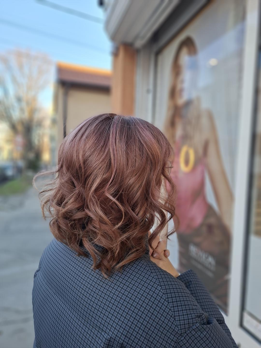 Mstyle3 #beograd Pramenovi Pramenovi na foliju - kosa srednje dužine