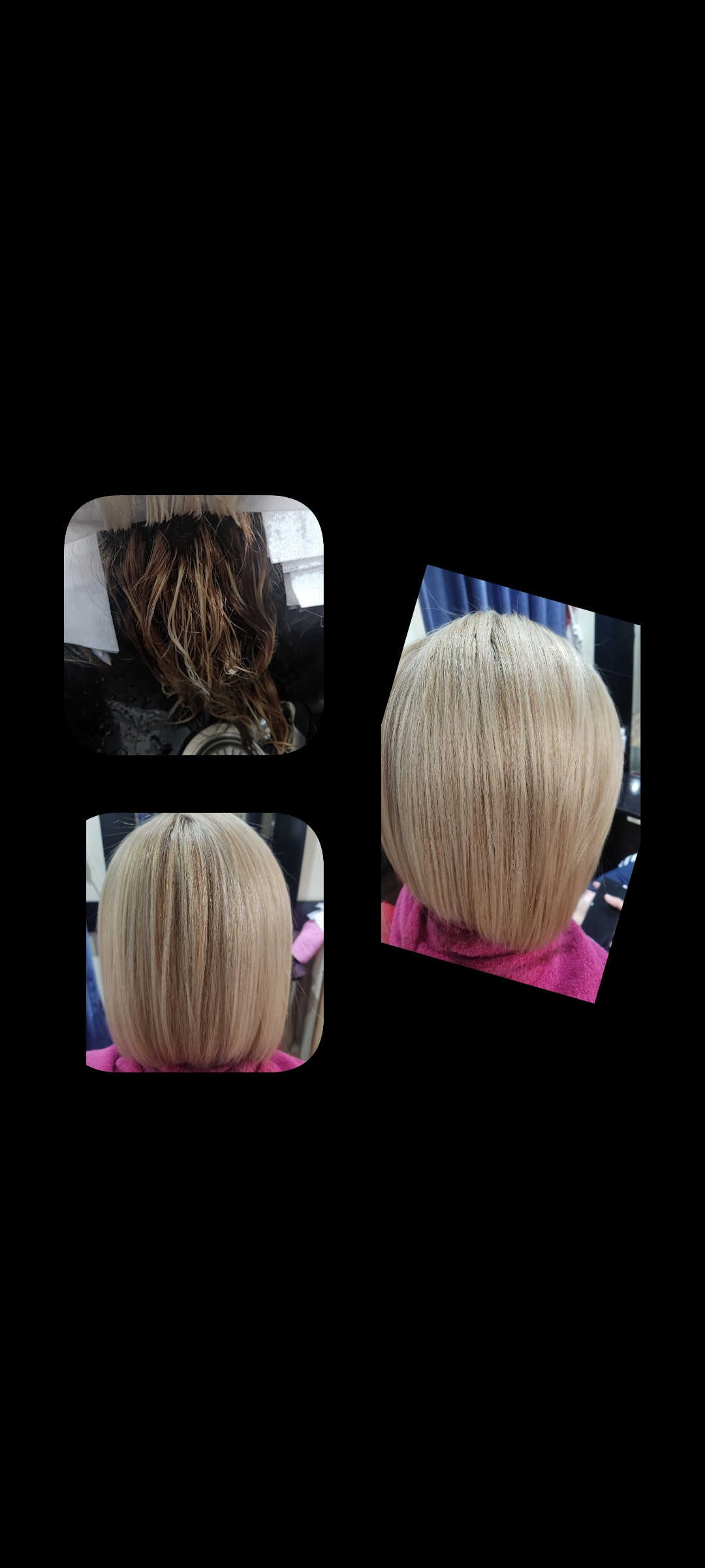 Vanja Hair Still #beograd Pramenovi Pramenovi na foliju - kosa srednje dužine