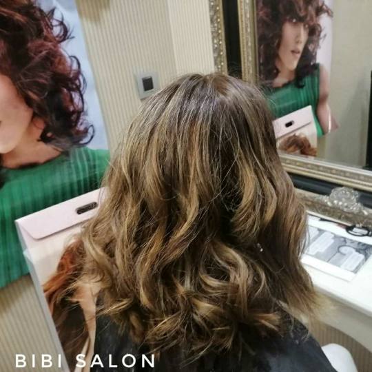 Bibi beauty centar #beograd Pramenovi Pramenovi na foliju u 1 / 2 boje / blanšem + preliv - kosa sr