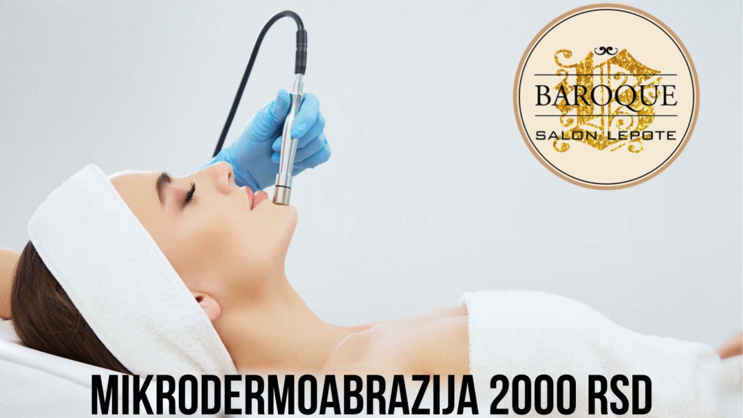 Baroque #beograd Mikrodermoabrazija Mikrodermoabrazija lica