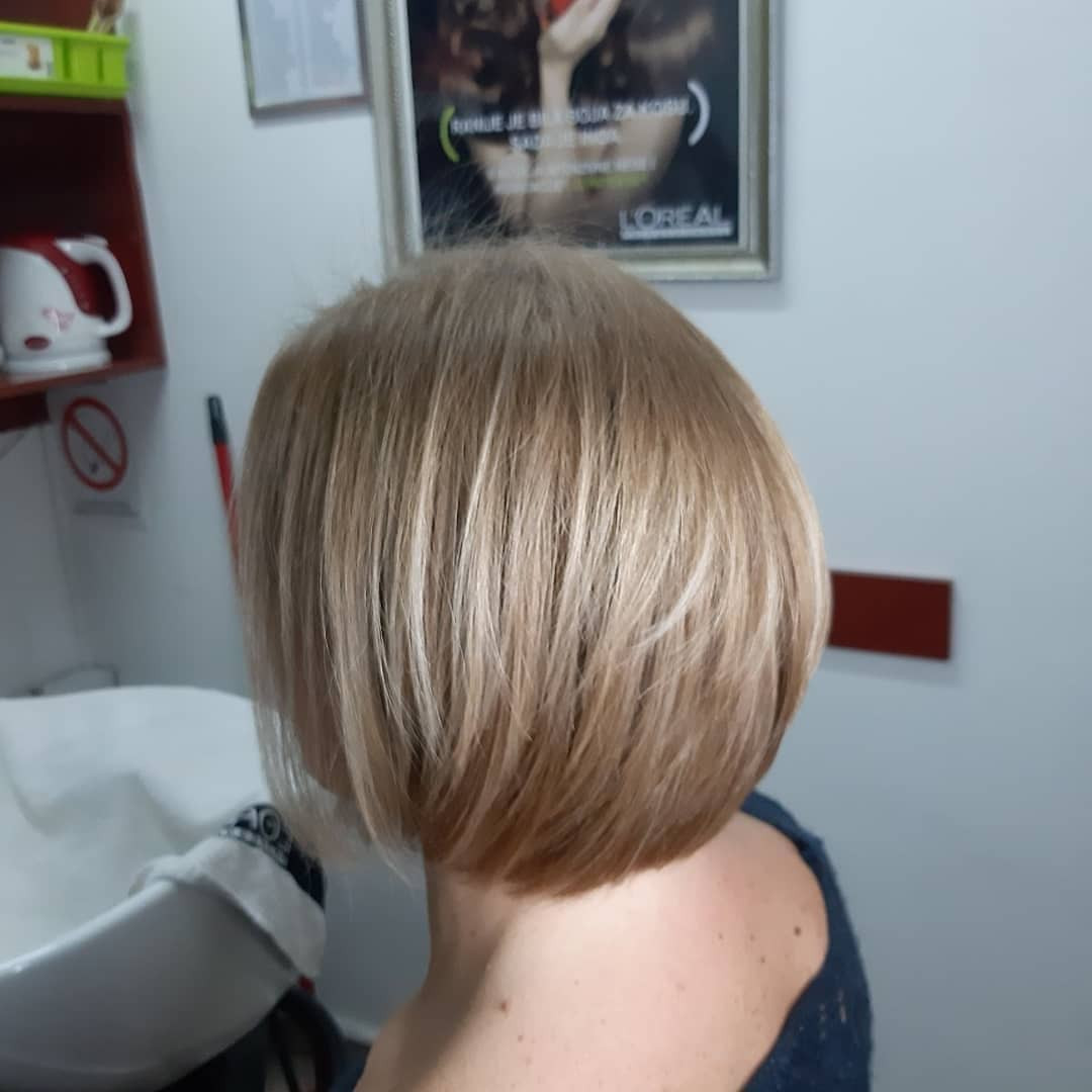 Chic & Shine #beograd Pramenovi Pramenovi na foliju - kosa srednje dužine