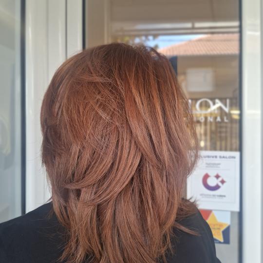 Mstyle3 #beograd Farbanje kose Farbanje cele dužine - kosa srednje dužine