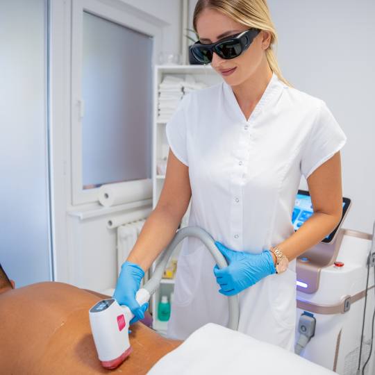 Monika Barta Cosmetics #novisad Laserska epilacija Laserska epilacija stomaka + grudi + leđa + pazu