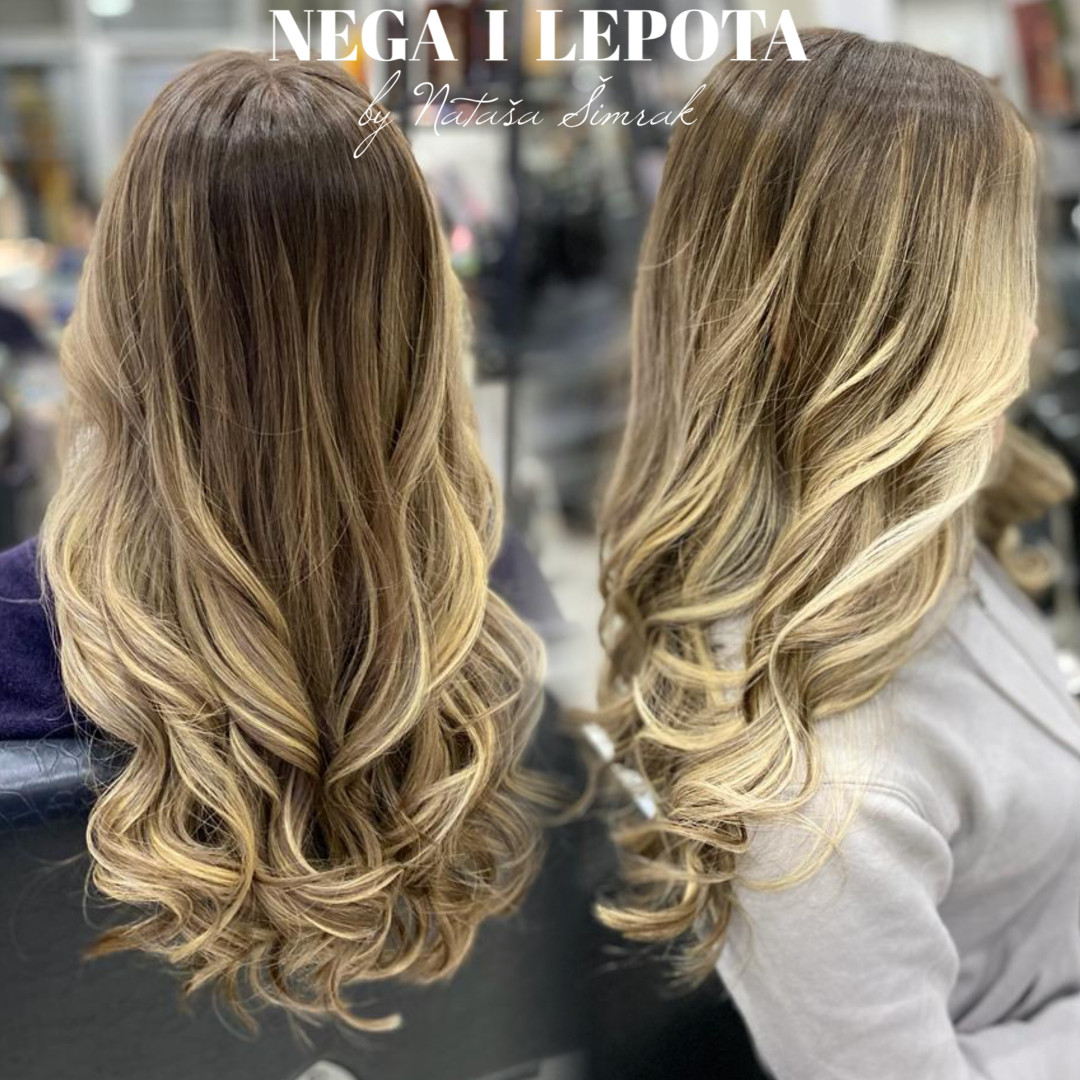 Nega i lepota NS 1 #novisad Pramenovi Ombre / Balayage - ekstra duga kosa