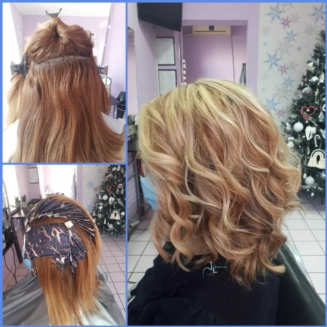 Jovana + #beograd Pramenovi Pramenovi na foliju + preliv - duga kosa