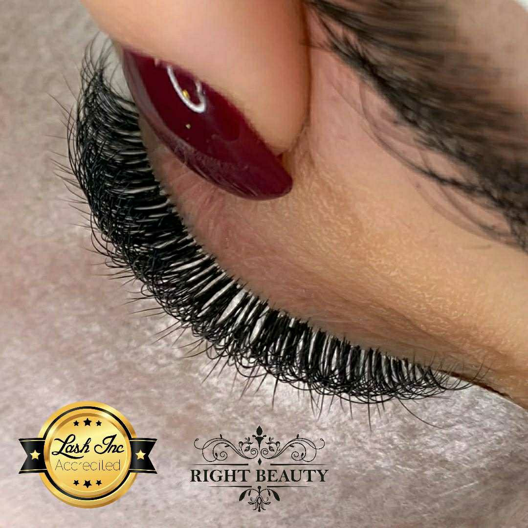 Nadogradnja trepavica - ruski volumen 5D - 8D - Right Beauty, Beograd Nadogradnja trepavica Lice Nadogradnja trepavica, Beograd, Centar, Stari grad, Dorćol
