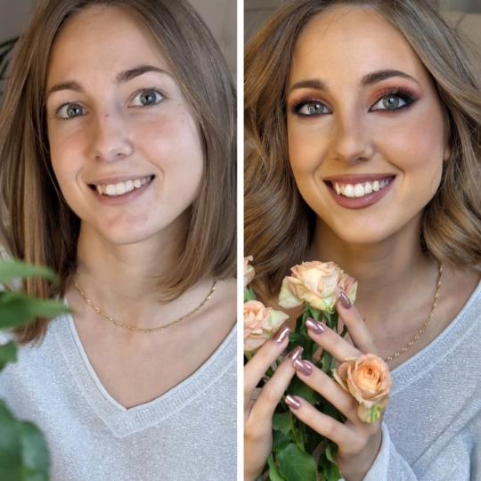 BeNova Studio #beograd Make-up / šminkanje Event glam look - stilizovanje kose + profesionalno šmi